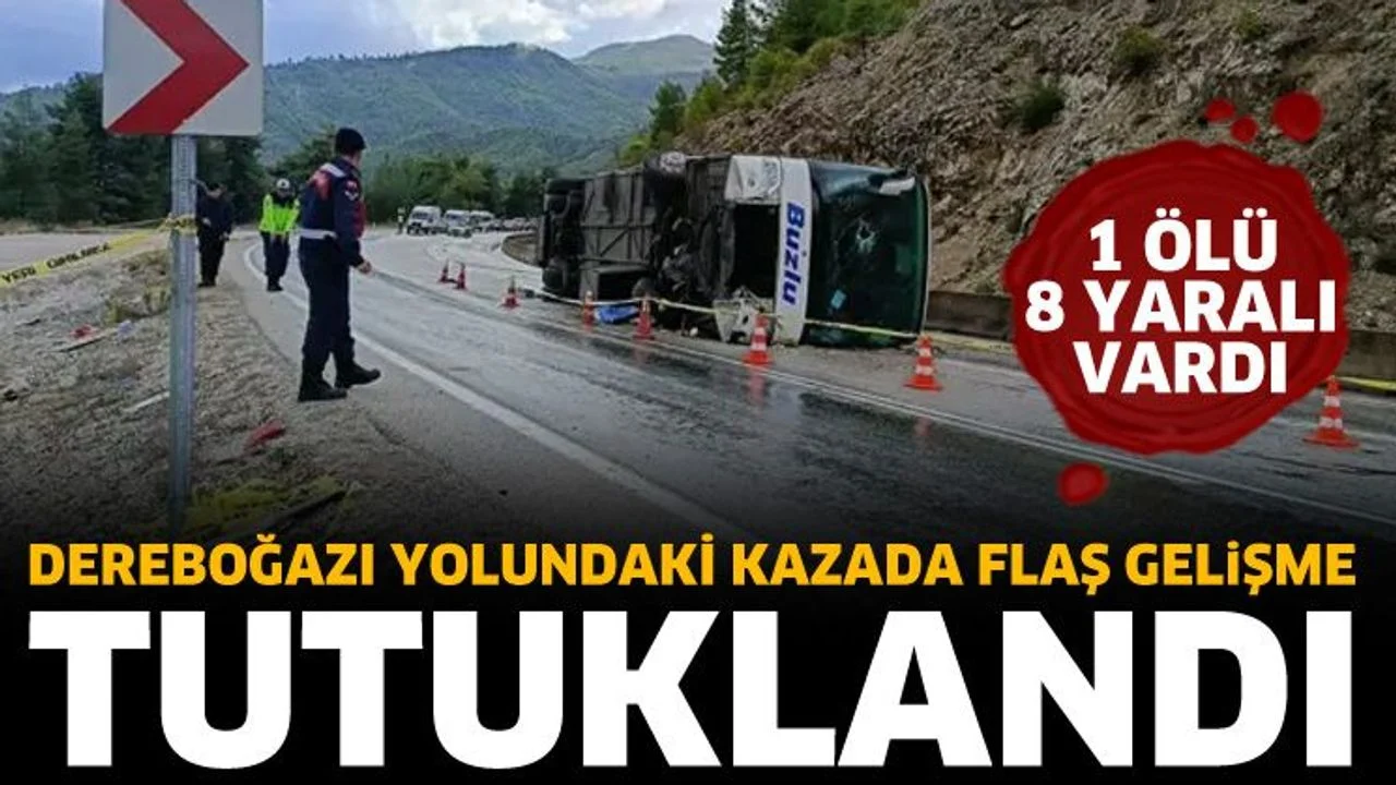 Otobüs şoförü tutuklandı!