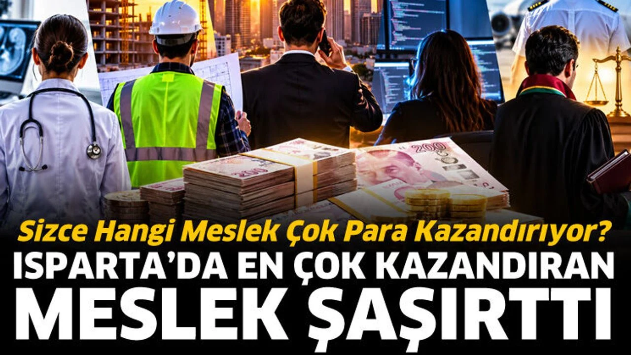 81 ilde en çok kazandıran meslekler belli oldu: İşte şehir şehir liste