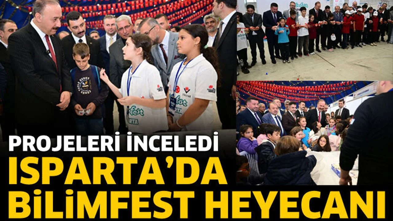 Isparta’da Bilimfest heyecanı