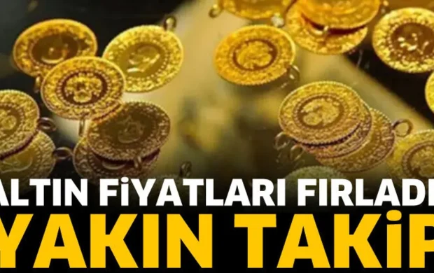 Altın fiyatları fırladı!