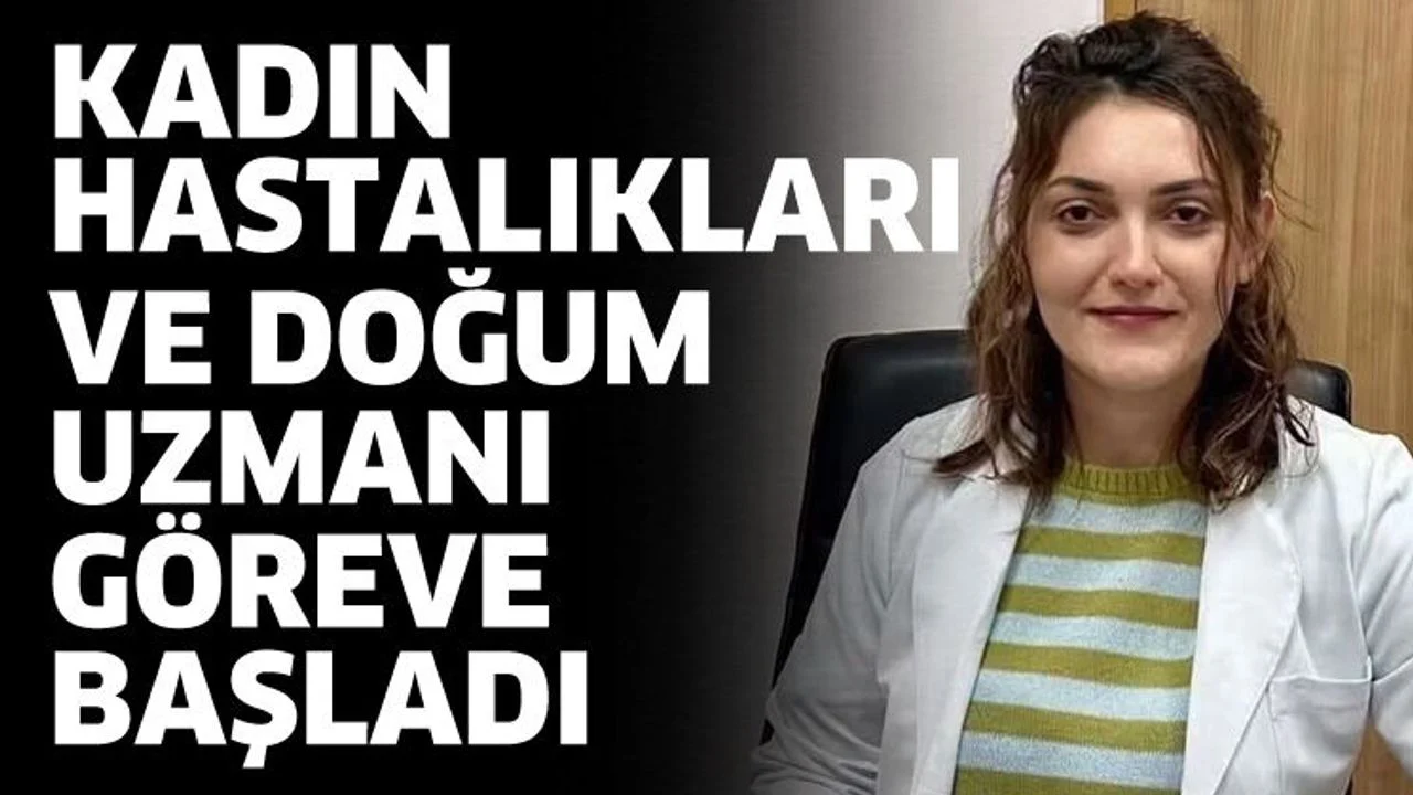 Sümeyye Yayla hastanede göreve başladı