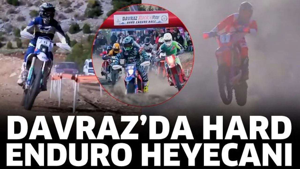 Davraz’da hard enduro heyecanı