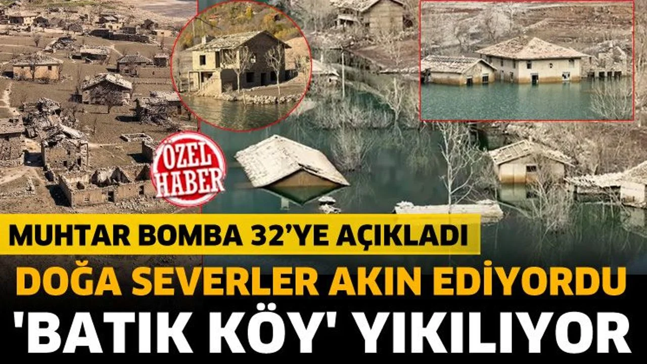 Batık Köy yıkılıyor