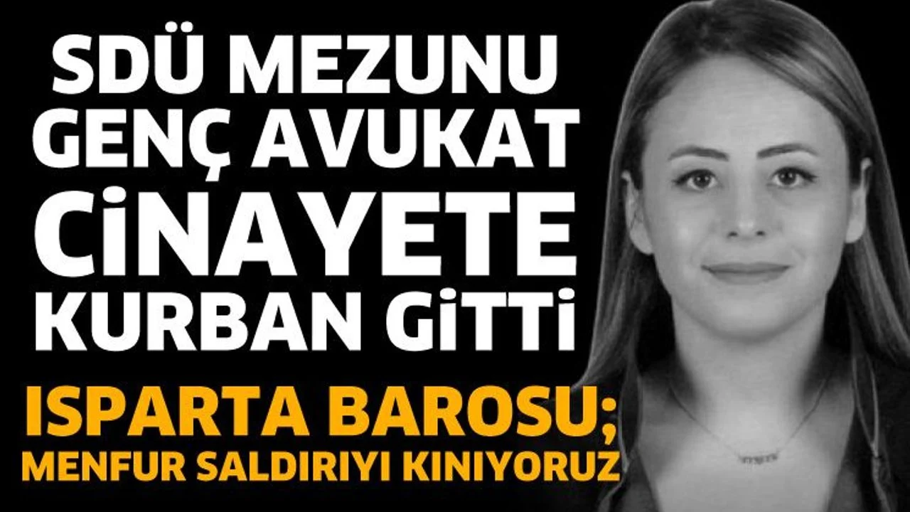 Avukat Özge Penbegül cinayete kurban gitti