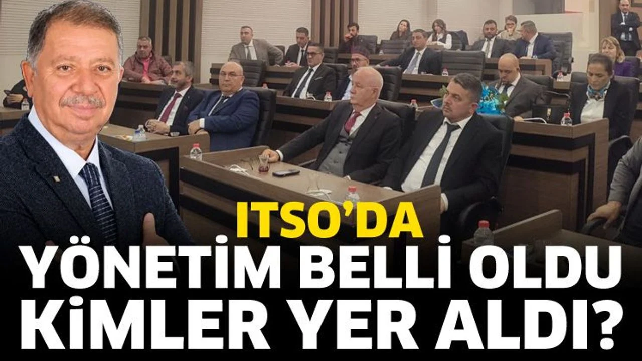 ITSO'da yönetim belli oldu