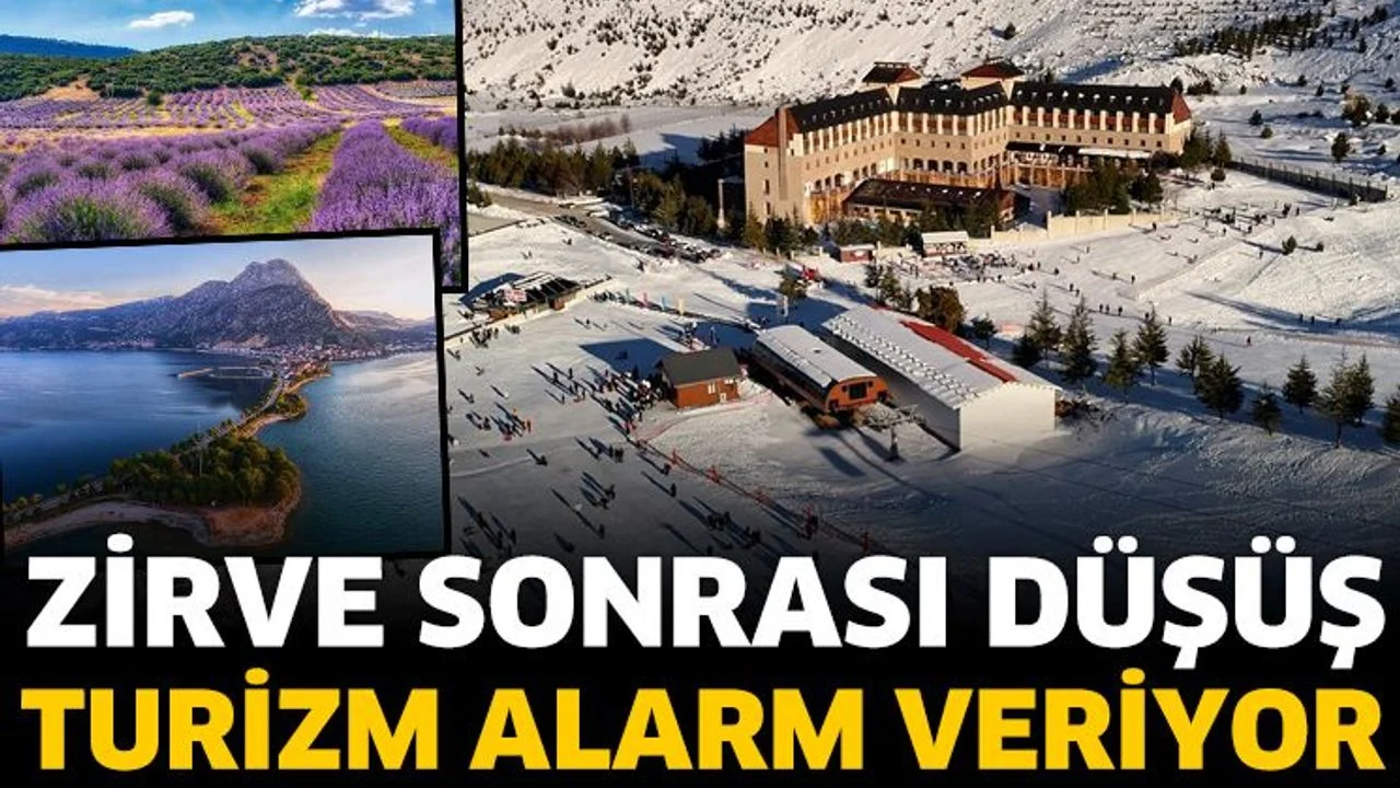 Isparta Turizminde Zirve Sonrası Düşüş Sürüyor