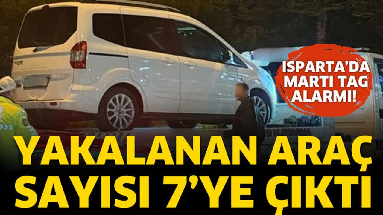 Isparta’da Martı TAG Alarmı!