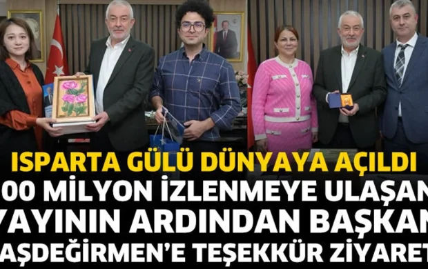 100 Milyon İzlenmeye Ulaşan Yayının Ardından Başdeğirmen'e Ziyaret