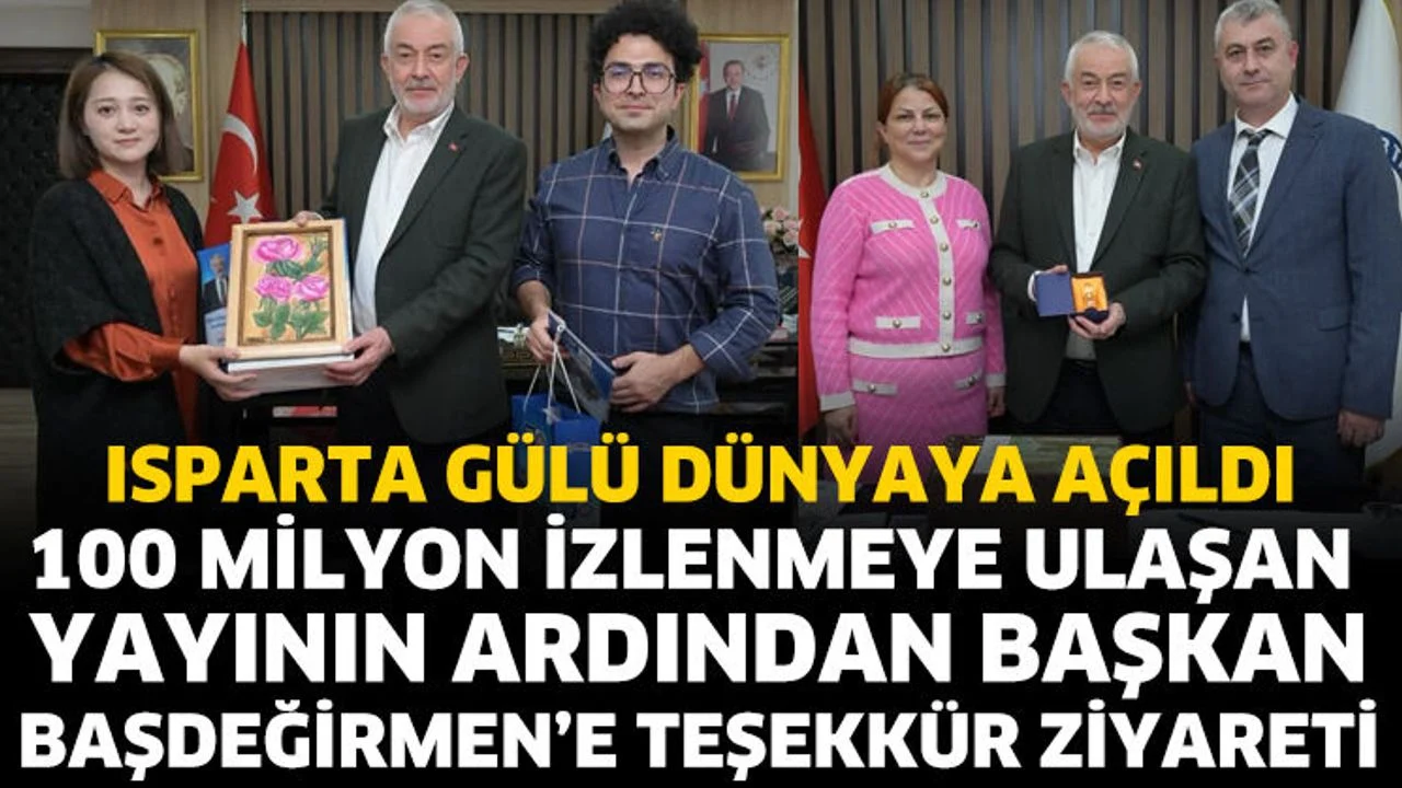 100 Milyon İzlenmeye Ulaşan Yayının Ardından Başdeğirmen'e Ziyaret