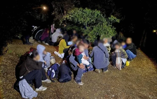 Çanakkale'de 51 düzensiz göçmen yakalandı