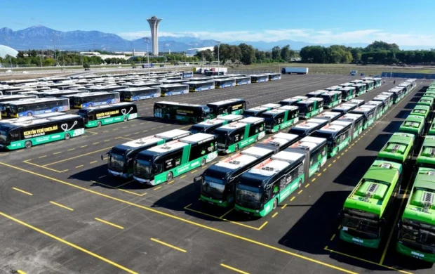 COP31'de ulaşım çevre dostu otobüslerle sağlanacak