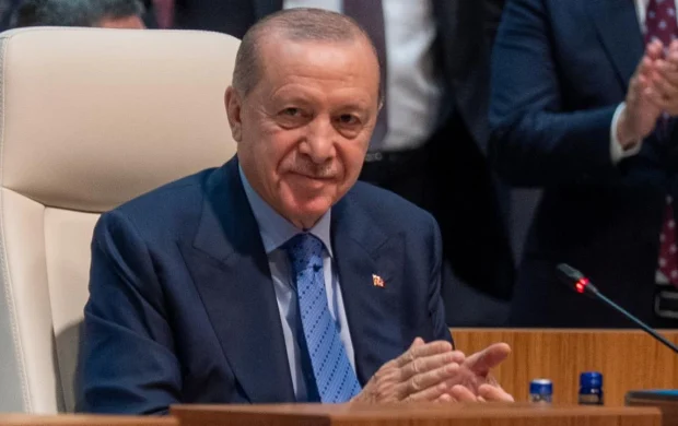 Cumhurbaşkanı Erdoğan, TDT'de ikili görüşmelerde bulundu