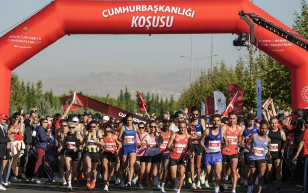 Cumhurbaşkanlığı Yarı Maratonu tamamlandı