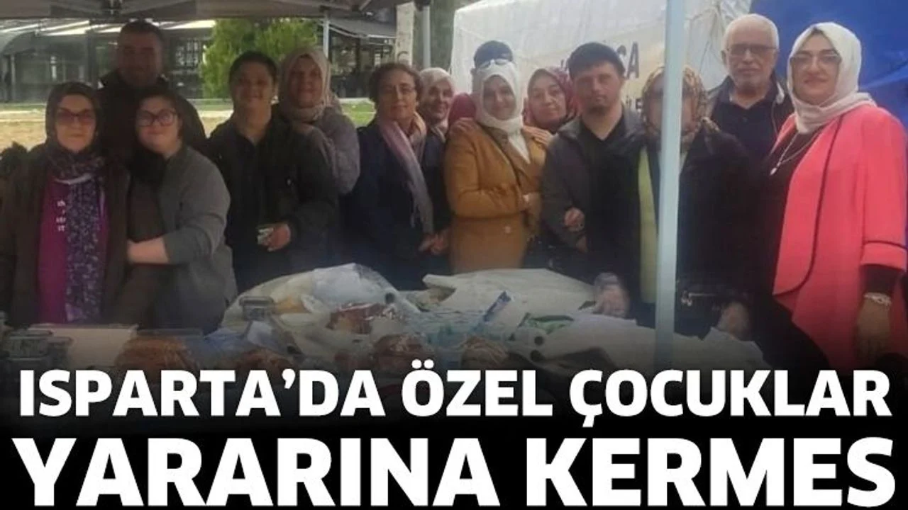 Özel çocuklar yararına kermes