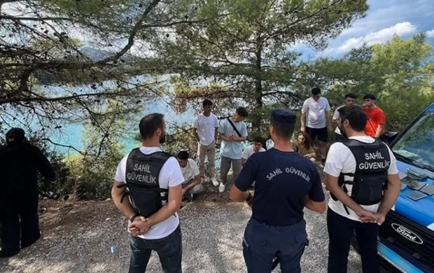 Muğla'da 18 düzensiz göçmen yakalandı