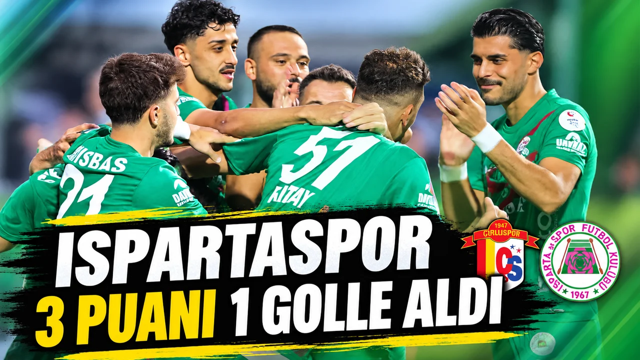 Ispartaspor 3 puanı 1 golle aldı 1-0