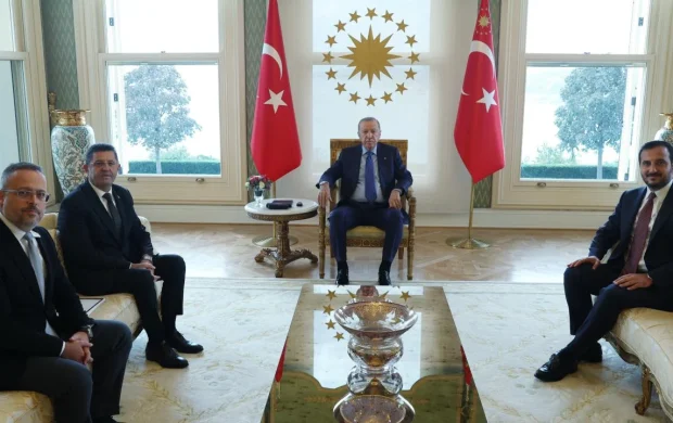 Cumhurbaşkanı Erdoğan'ın kabulleri