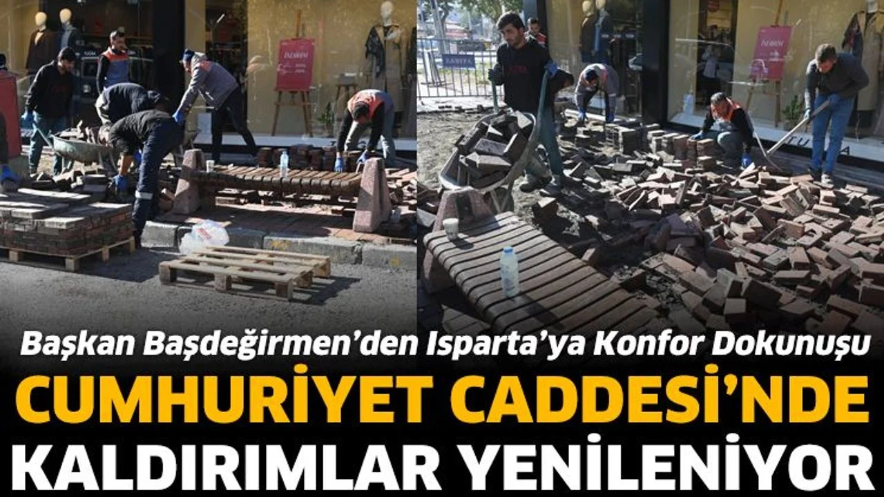 Başkan Başdeğirmen’den Isparta’ya konfor dokunuşu