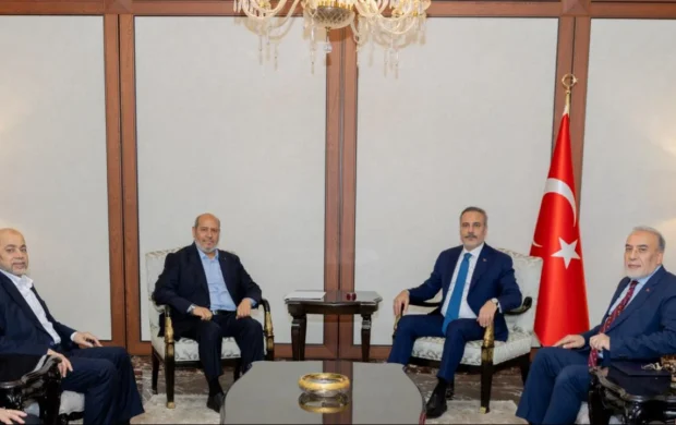 Bakan Fidan, Hamas heyetiyle görüştü