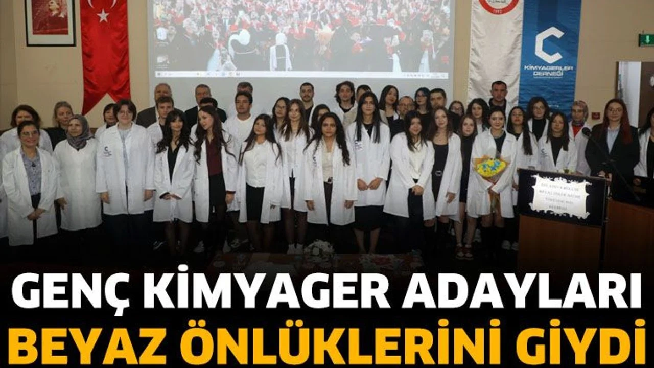 Genç Kimyager Adayları Beyaz Önlüklerini Giydi