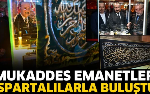 Isparta’da Mukaddes Emanetler Sergisi Ziyarete Açıldı