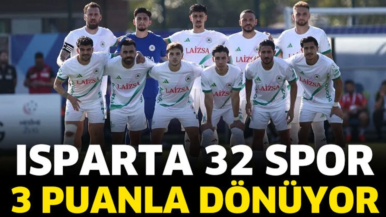 Isparta 3 puanla dönüyor
