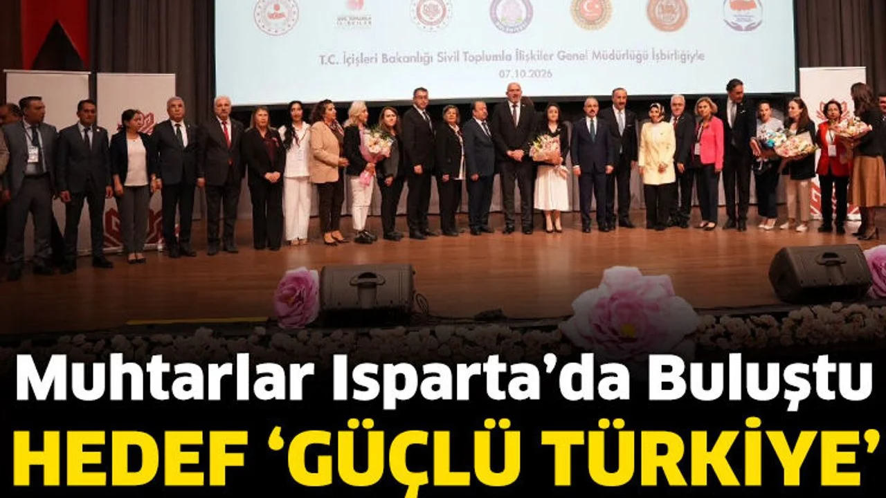 Isparta’da mahalle ve köylerin geleceği masaya yatırıldı