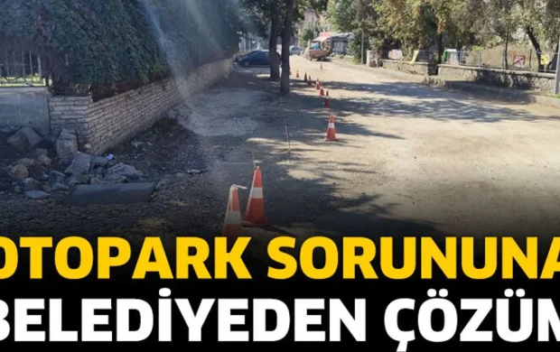 Otopark Sorununa Belediyeden Çözüm