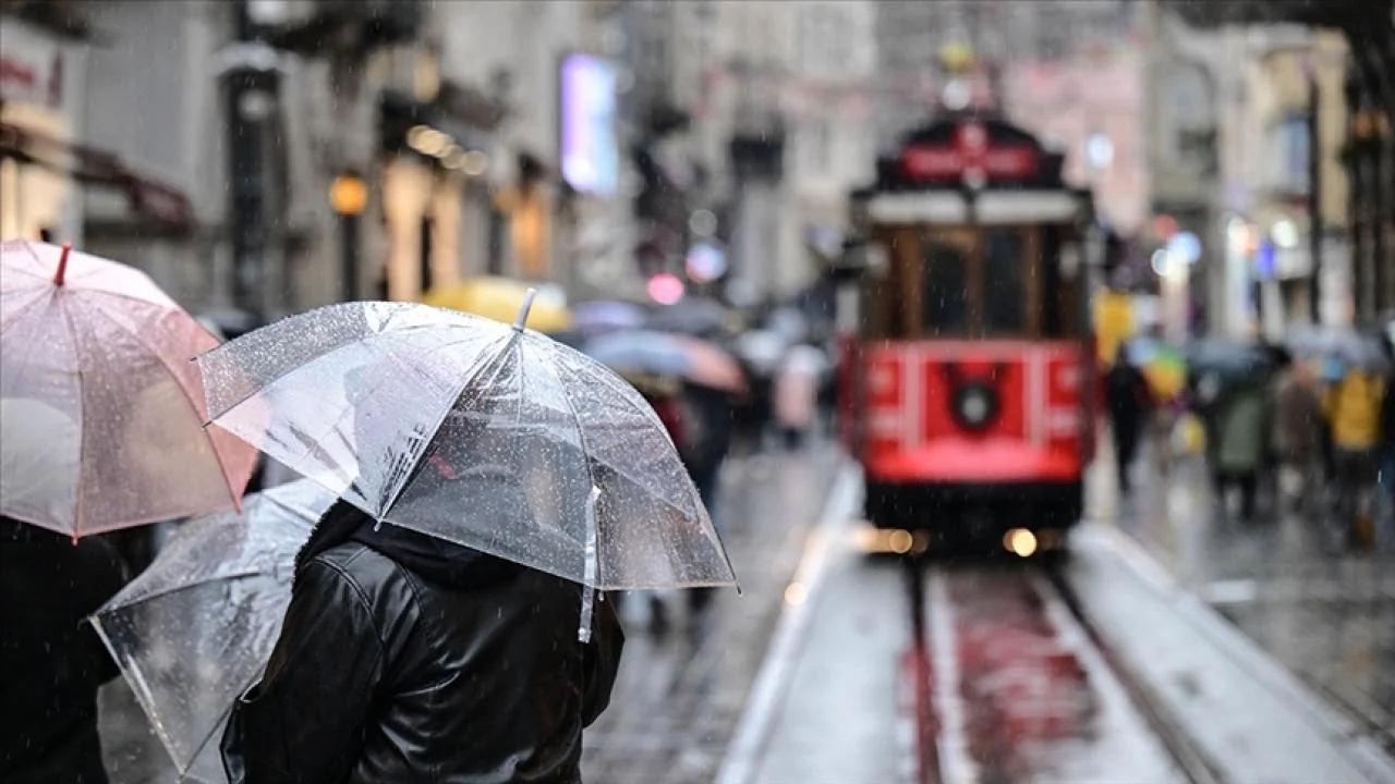 11 il için sarı uyarı: Kuvvetli yağışa dikkat