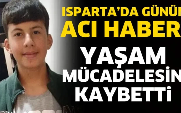 13 Yaşındaki Ömer Salih Uyar'dan acı haber