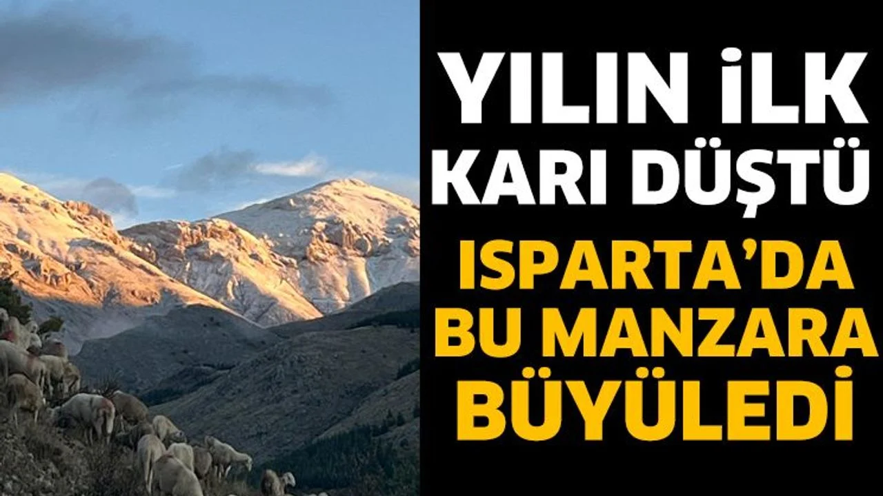 Yılın ilk karı düştü