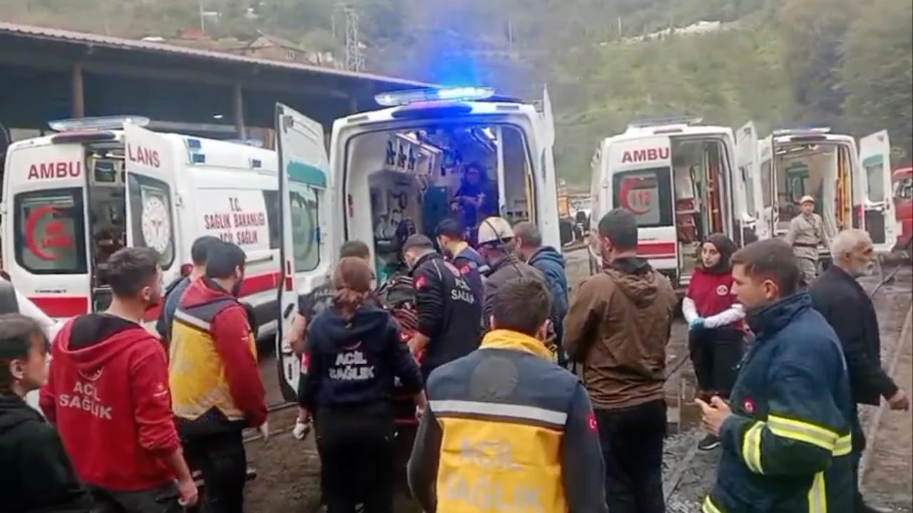 Zonguldak'ta maden ocağında patlama
