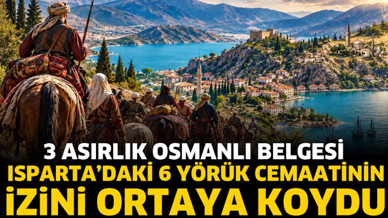 3 Asırlık Osmanlı Belgesi Isparta’daki 6 Yörük Cemaatinin İzini Ortaya Koydu