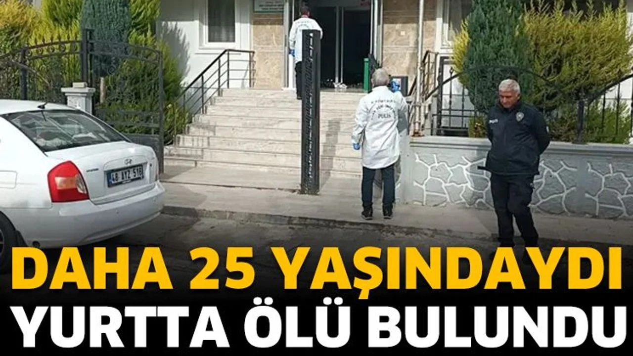 Yurtta ölü bulundu