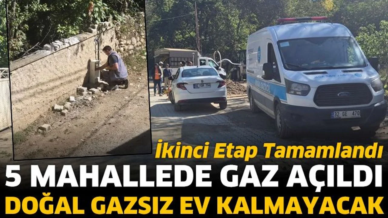 Doğal gazsız ev kalmayacak