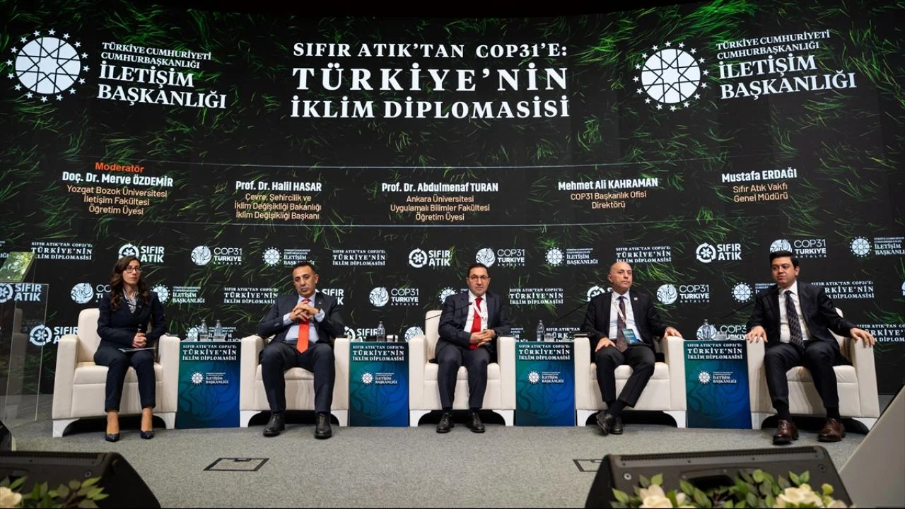 Sıfır Atık'tan COP31'e: Türkiye'nin İklim Diplomasisi paneli düzenlendi