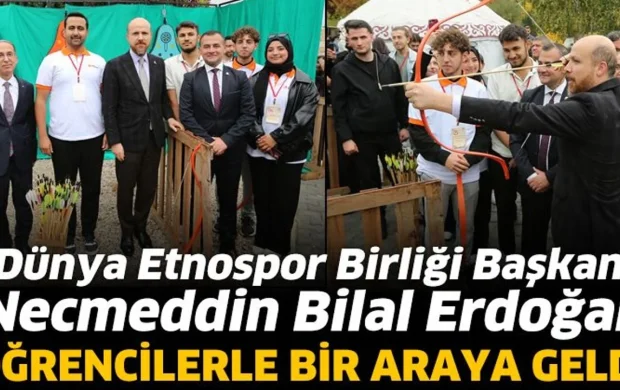Necmeddin Bilal Erdoğan Öğrencilerle Bir Araya Geldi