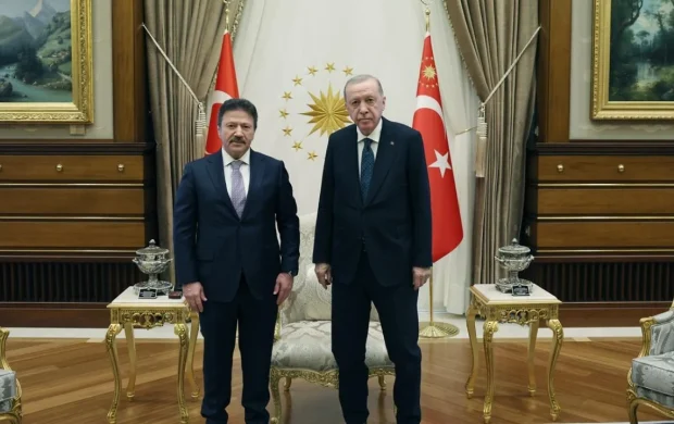 Cumhurbaşkanı Erdoğan, TESK Genel Başkanı'nı kabul etti