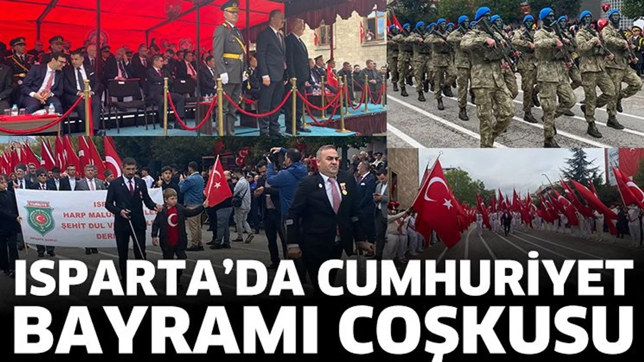 Cumhuriyet coşku ile kutlandı