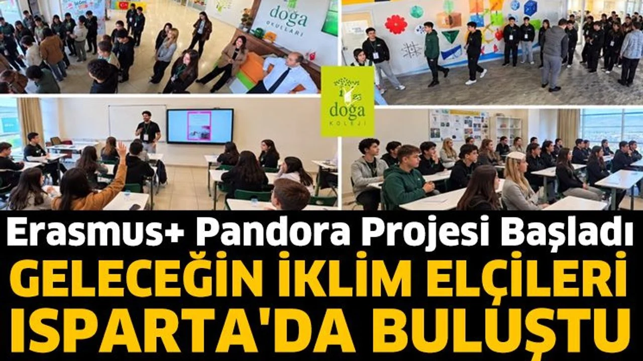 Geleceğin İklim Elçileri Isparta'da Buluştu