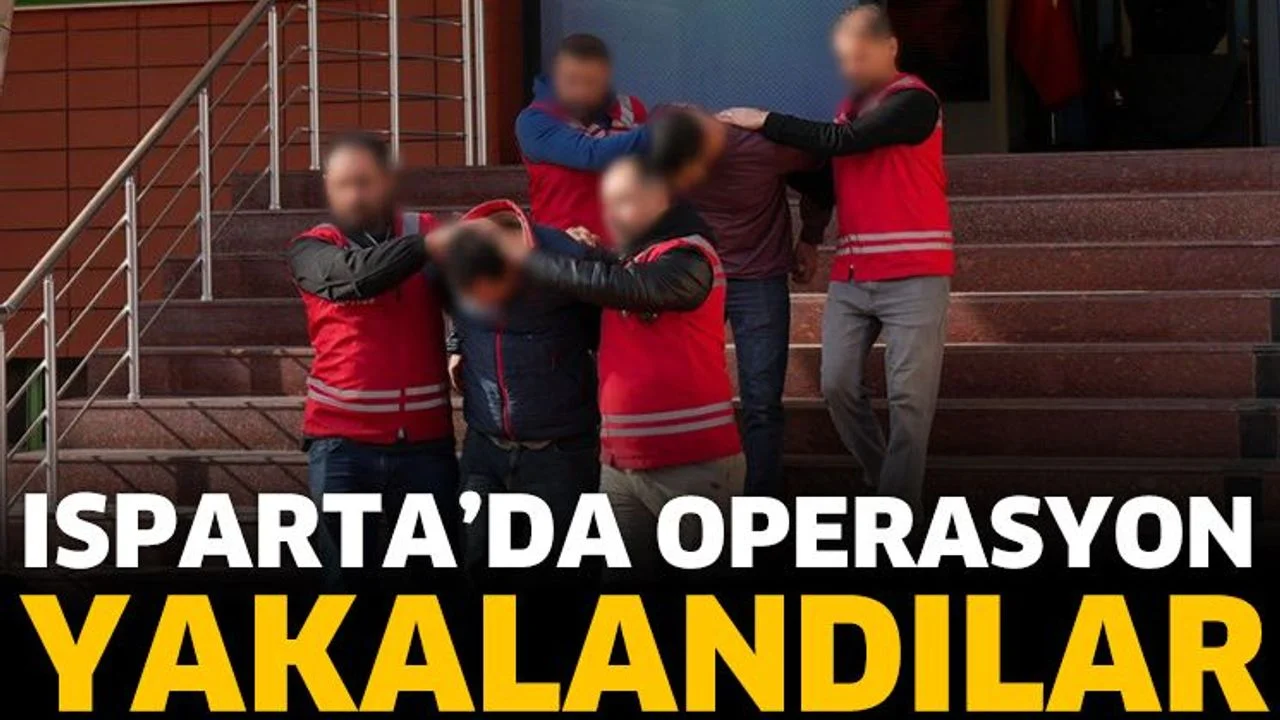 Isparta'da motosiklet hırsızlarına operasyon!