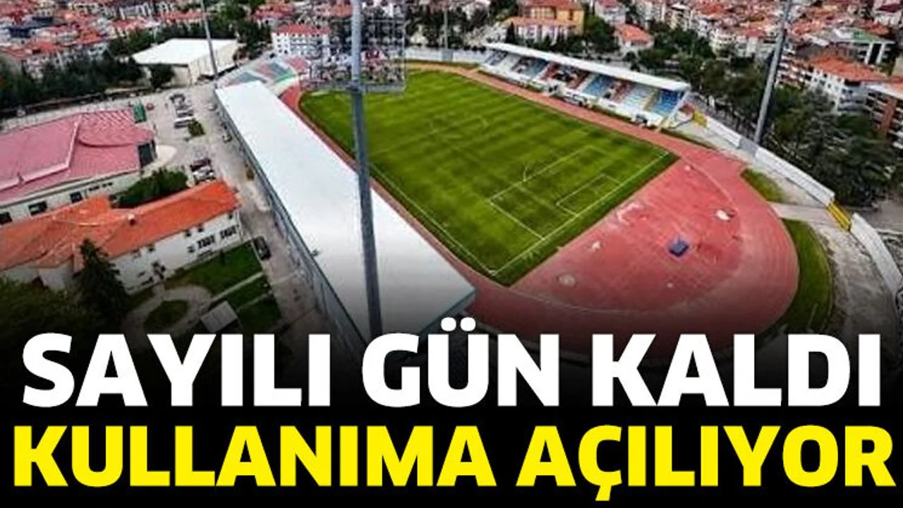Isparta Atatürk Stadyumu vatandaşların kullanımına açılıyor