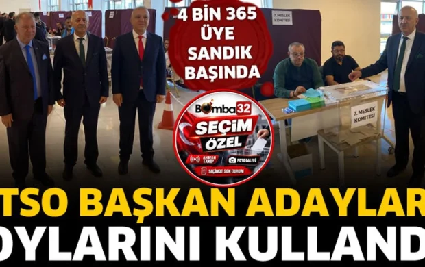 Başkan Adayları Oylarını Kullandı