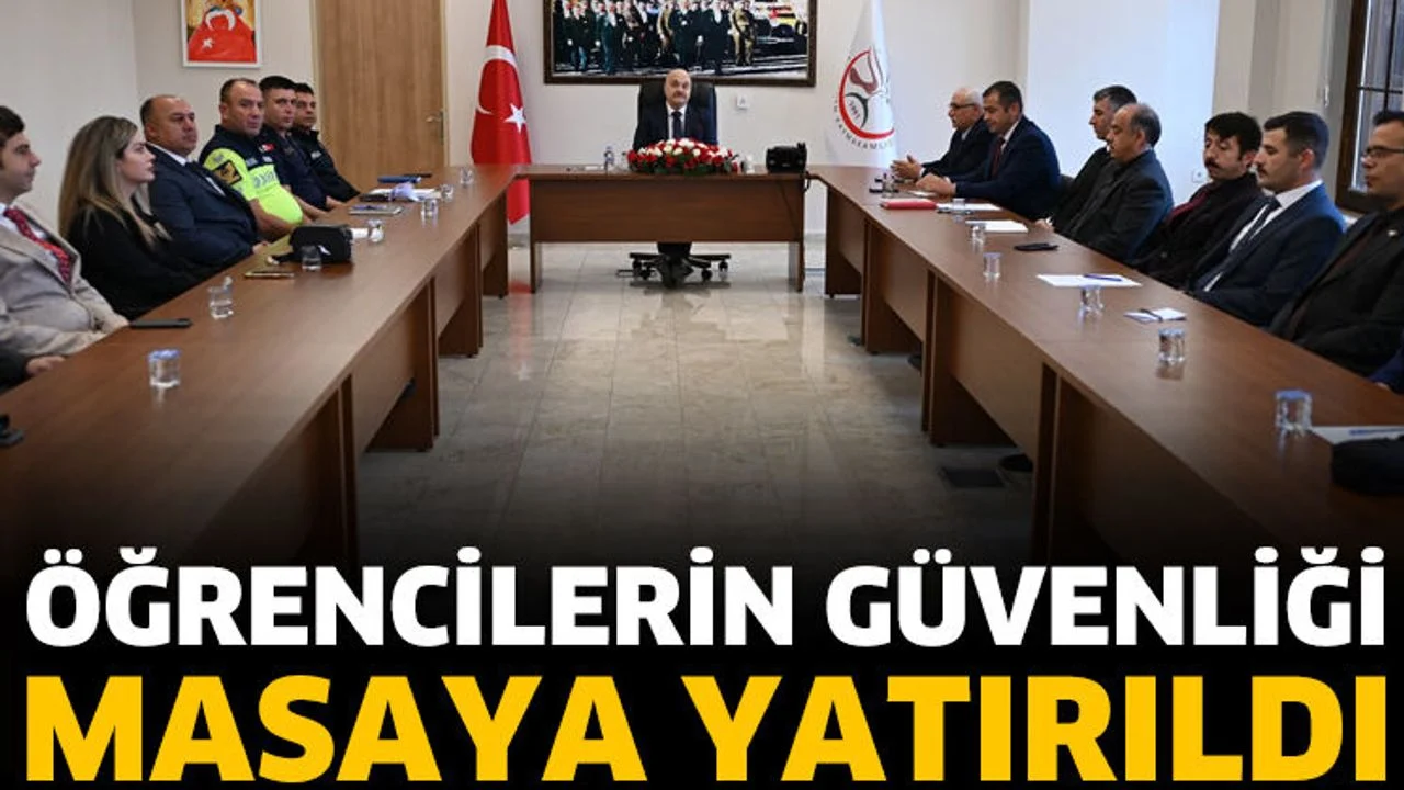 Öğrencilerin Güvenliği Masaya Yatırıldı