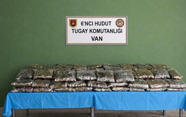 Van sınırında 59 kilo 734 gram uyuşturucu ele geçirildi